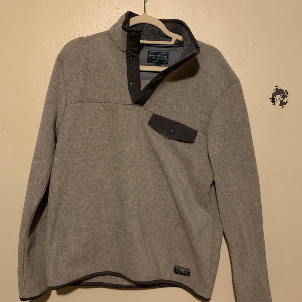 G.H. Bass & Co. Explorer 1/4 pull over sweater